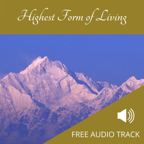 Audio Track Highest Form of Living